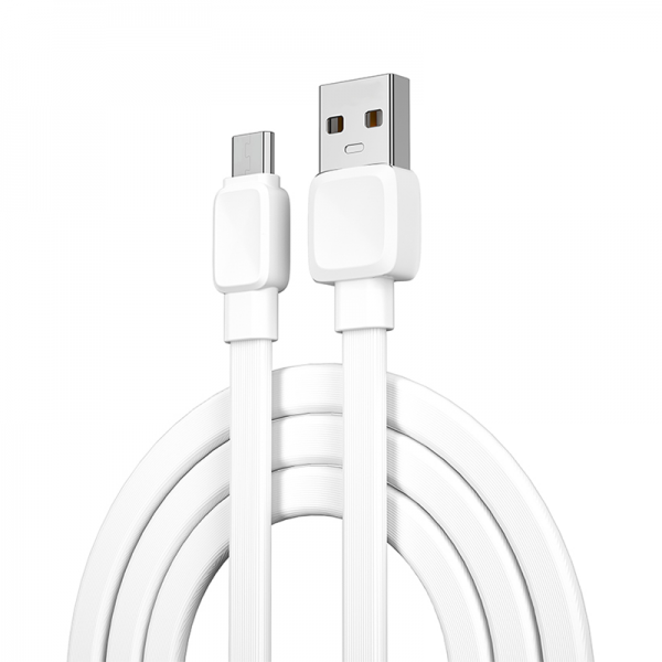 WIWU Bravo Series Cable 2.4A Wi-C003 A-M USB A to Micro White | WI-C003-WT