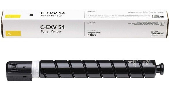 Compatible Toner Yellow Cartridge C-EXV 54 Y for Canon Printers