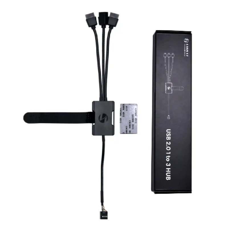 Lian Li Internal USB 2.0 1-to-3 HUB | G89.PW-U2HB.00