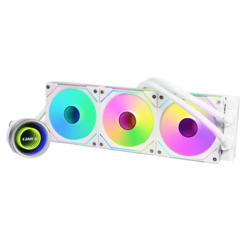 Lian Li Galahad II Trinity SL-INF 360 All-in-One ARGB CPU Liquid Cooler White | G89.GA2T36INW.00