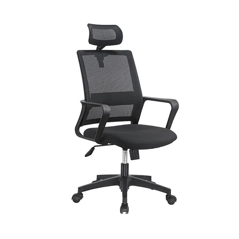Valencia High-Back Chair, Black Mesh | XG-105A (115)