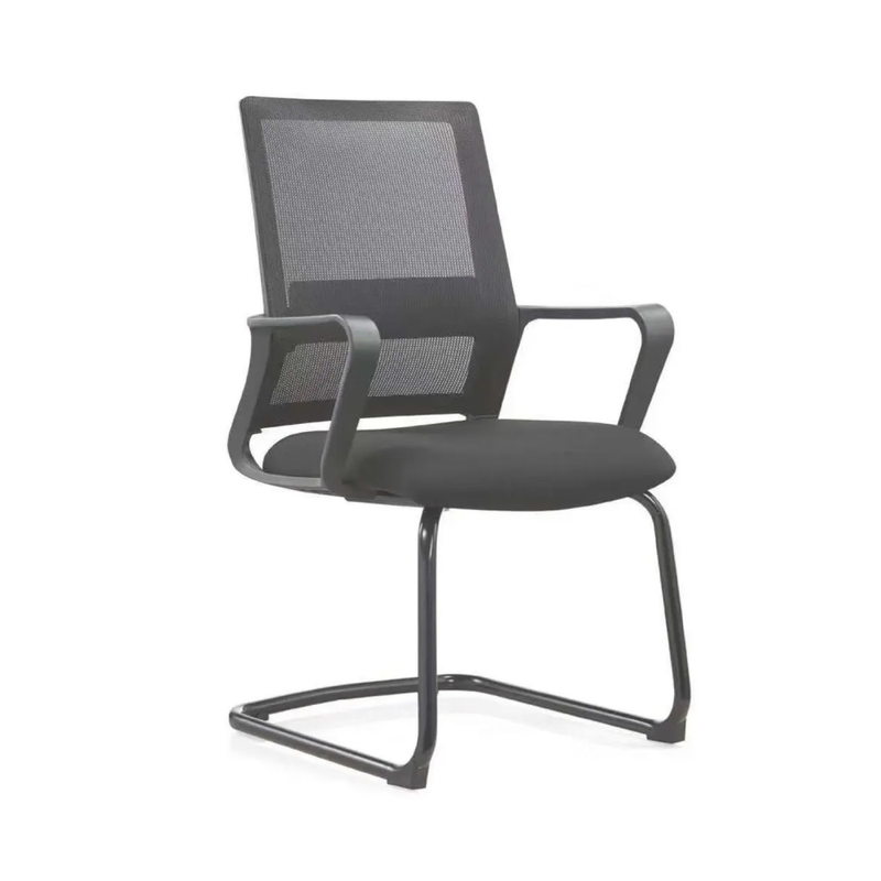 Valencia Visitor Chair ,Grey Back+ Black Seat | DZY-C503 (325)