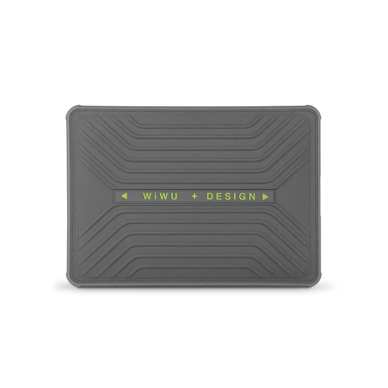WIWU Defender Pro 13.3" Laptop Sleeve — Shockproof TPU Frame Protective Case | Gray | DFNDPRO13.3