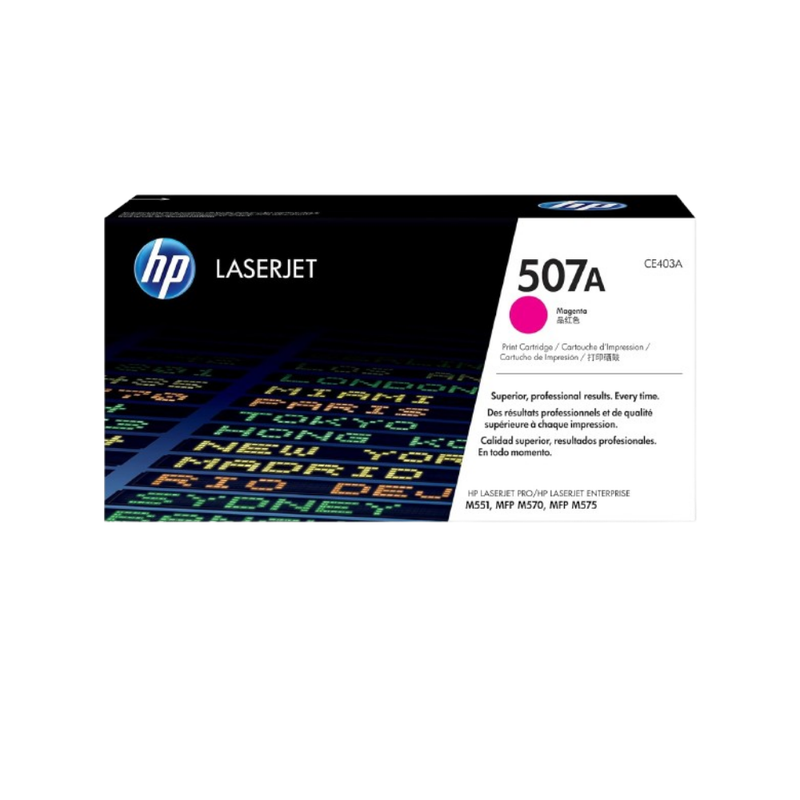 HP 507A Magenta Original Laser Toner | CE403A