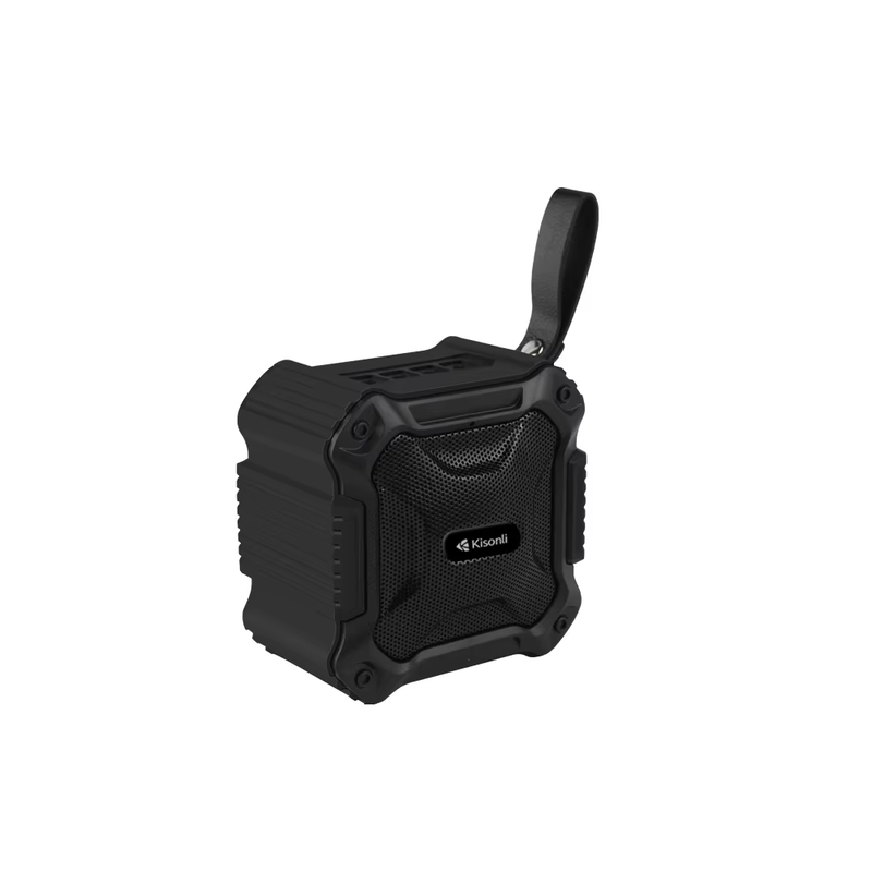 Kisonli T1 Portable Bluetooth Speaker- Black | T1
