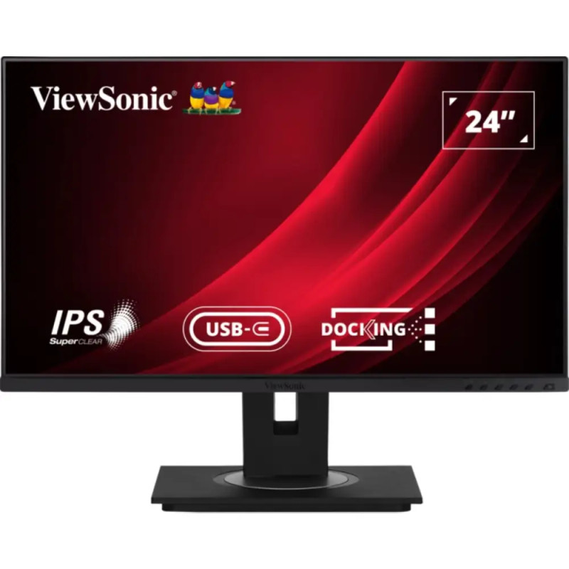 ViewSonic VG2456 24″ Docking Monitor Featuring USB Type-C and Ethernet | VG2456