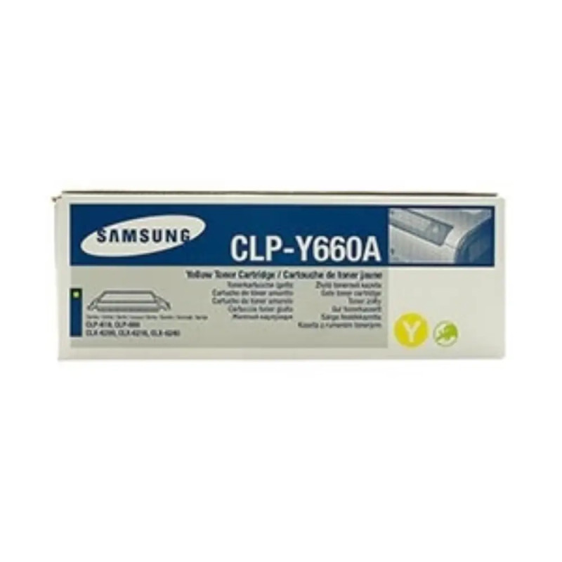 Samsung CLP-Y660A Original Toner Yellow | CLP-Y660A