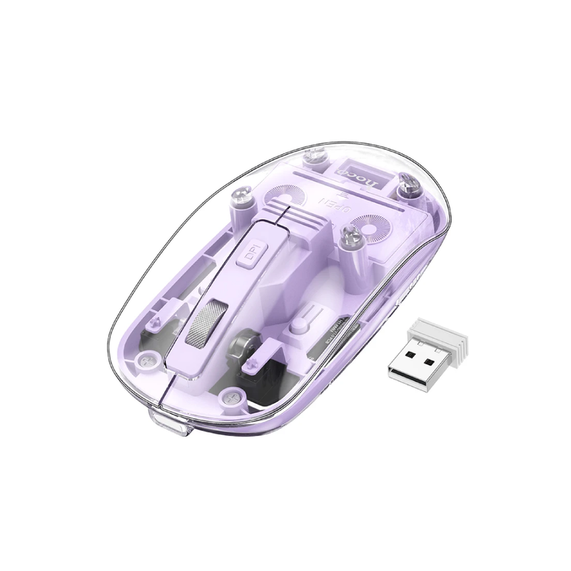 Hoco Wireless Mouse - Romantic Purple | GM29
