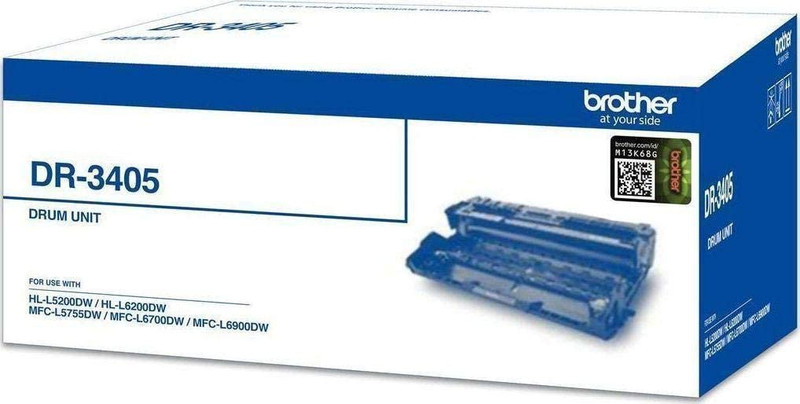 Brother Drum (HL-L6200DW, HL-L6400DW, MFC-L5755DW, MFC-L6900DW)/50K (3 pages/Job) | DR-3405