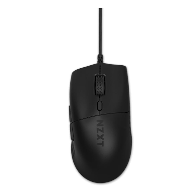 NZXT Lift 2 Ergo Lightweight Ergonomic Wired Gaming Mouse, Black | MS-001NB-01