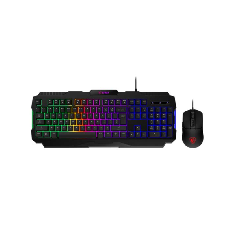 MSI FORGE GK100 COMBO Gaming RGB Keyboard and Mouse Combo | S11-04US20K-HH9