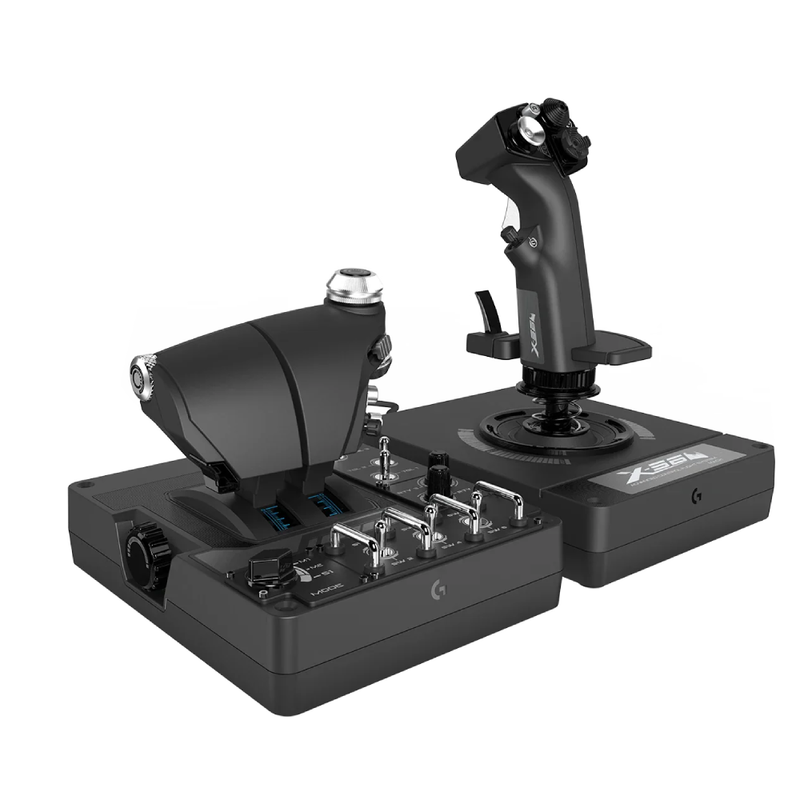 Logitech X56 H.O.T.A.S. RGB Throttle and Stick Simulation Controller | 945-000059