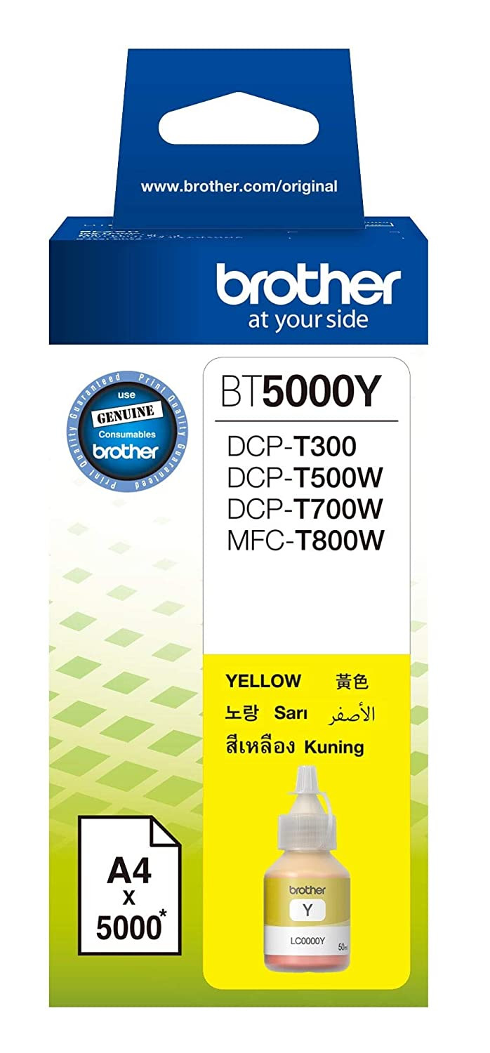 5,000 pages Ink bottle Yellow (Ink Tank) | BT-5000Y