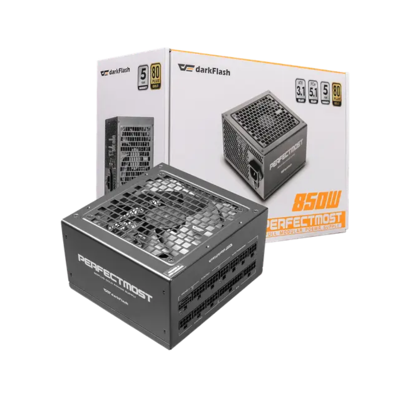 Darkflash PMT 850W Gold Full Modular Power Supply | PMT850