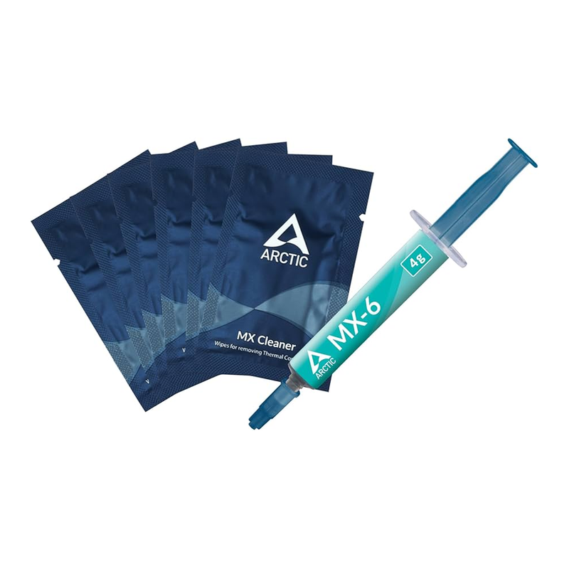 Arctic MX-6 ULTIMATE Performance Thermal Paste with MX Cleaner - (4g) | MX-6