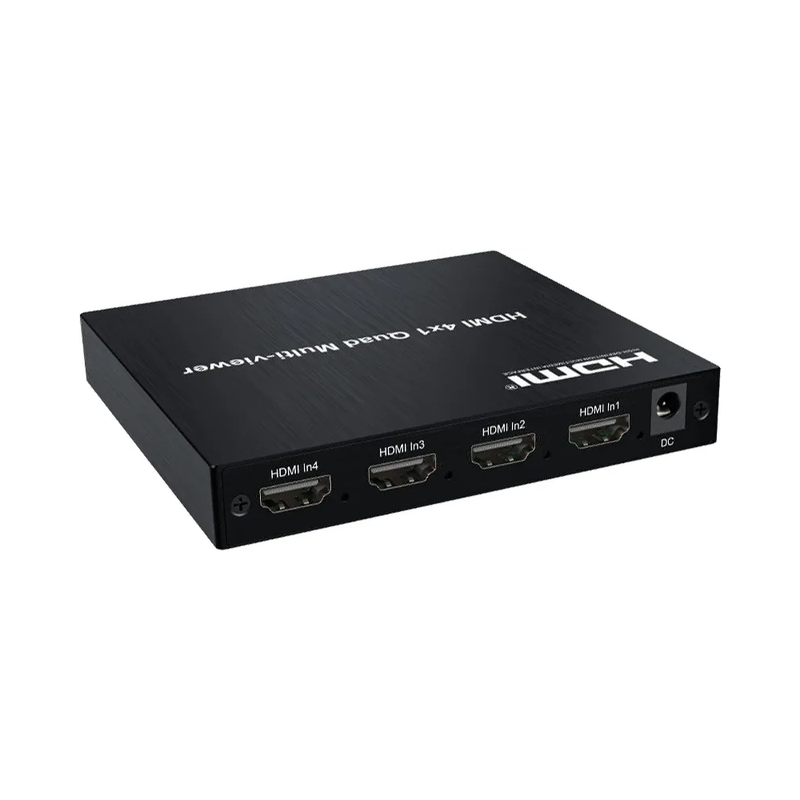 IWAYS Quad Multi-Viewer 1080P 4x1 HDMI Switch | HDSW4-Q1
