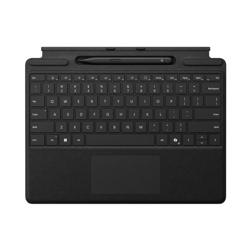 Microsoft Surface Pro Signature Keyboard with Slim Pen - Black | 8X6-00182