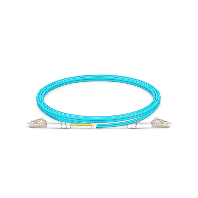 Eussonet Multimode OM3 Duplex Fiber Patch Cord - 2 Meter | EU-OM3LC-2M-302
