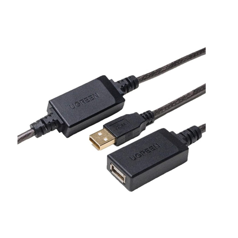 UGREEN USB 2.0 Active Cable Extension Male to Female - 20M | 10324