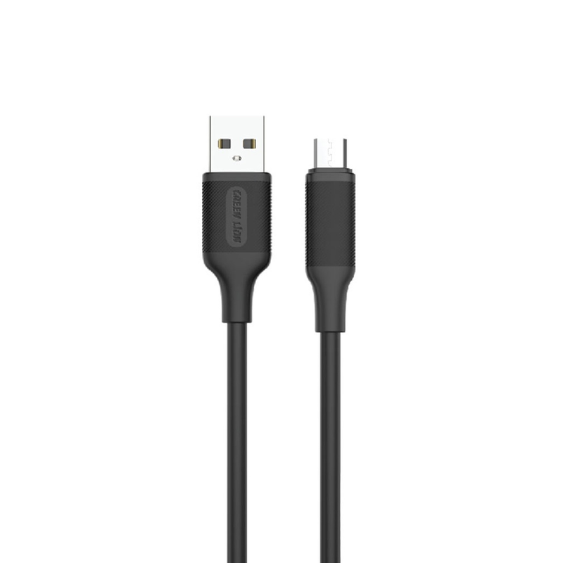 Green Lion USB-A To Type-C PVC Cable | GNPVCATCBK