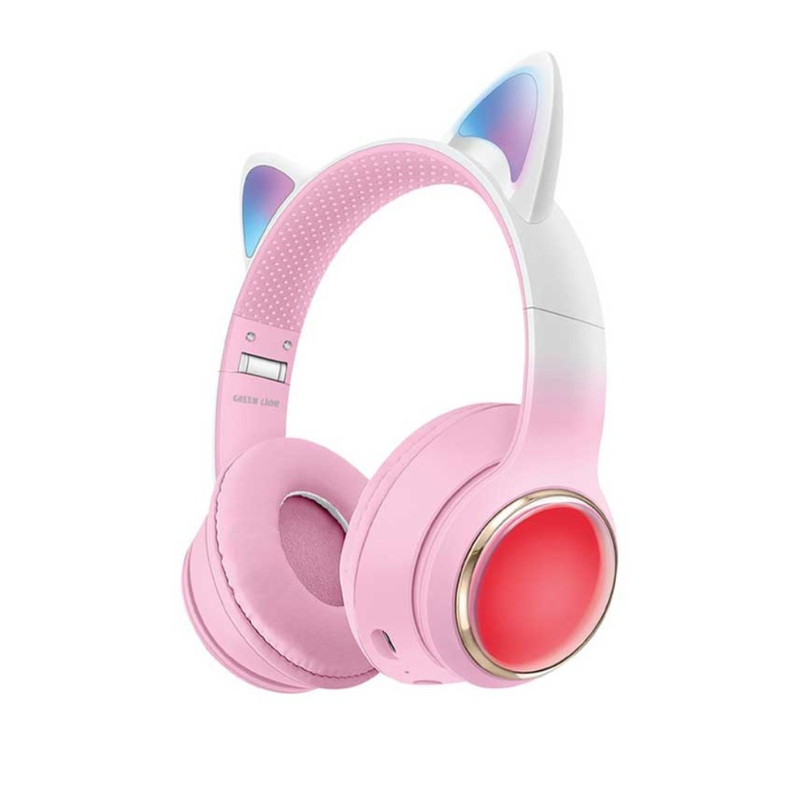 Green Lion GL-400 Kids Wireless Head Phone - Pink | GNK400HPPK