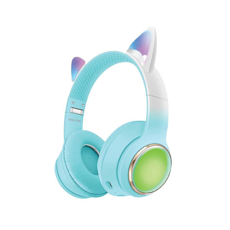 Green Lion GL-400 Kids Wireless Head Phone - Blue | GNK400HPBL