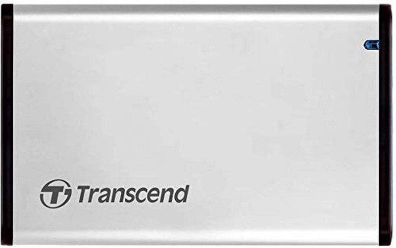 Transcend StoreJet USB 3.0 External Hard Drive Enclosure Aluminum Housing | TS0GSJ25S3