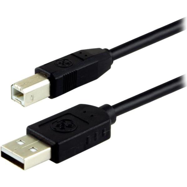 USB 2.0 Printer Cable - A-Male to B-Male Cord 1.5 Meter