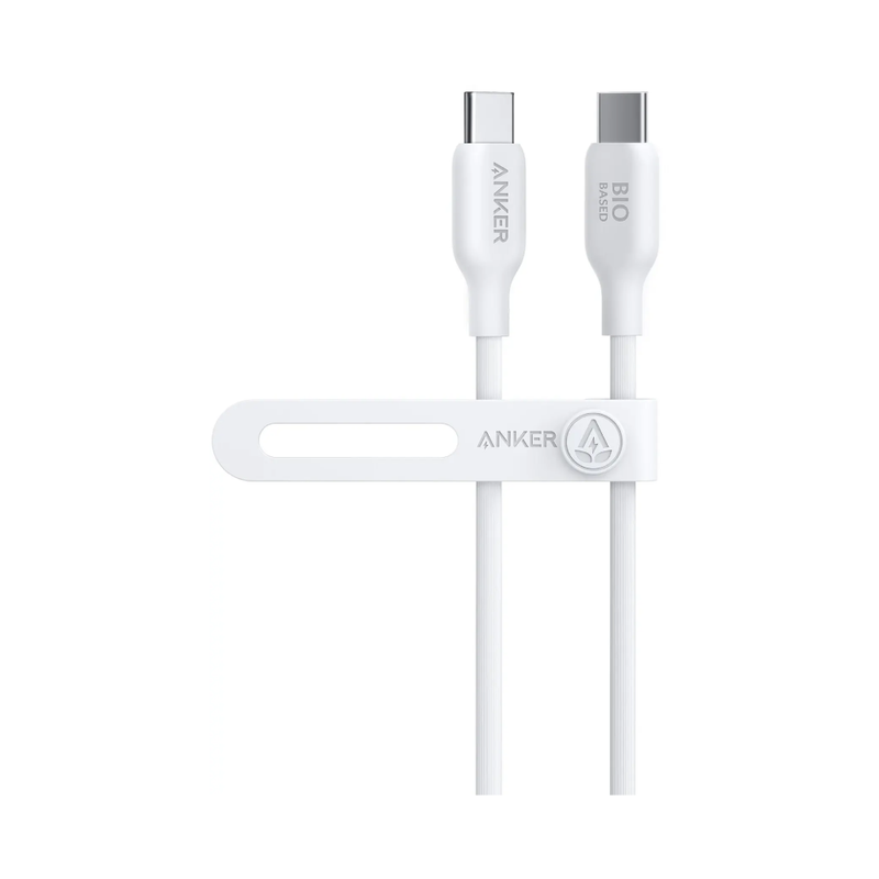 Anker 543 USB-C to -C Cable - Bio-Based 3ft, White | A80E1021