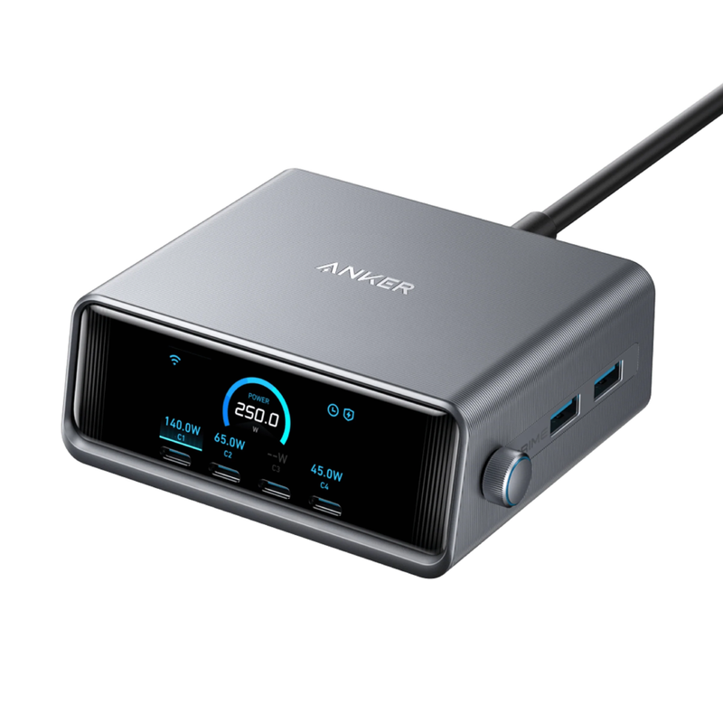 Anker Prime 250W GaN Desktop Charger - (6 Ports) | A2345341