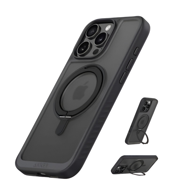 Anker Magnetic Case 360° Ring Black for iPhone 16 Pro | A90H1H1A
