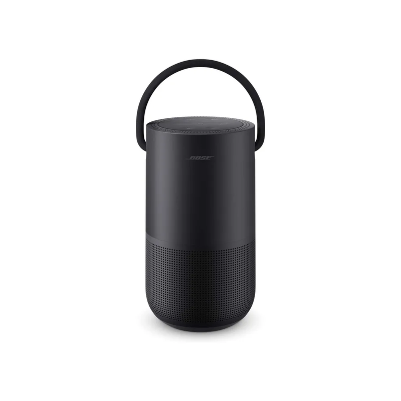 Bose Portable Smart Speaker – Triple Black | 829393-2100 | 360° Sound with Voice Control
