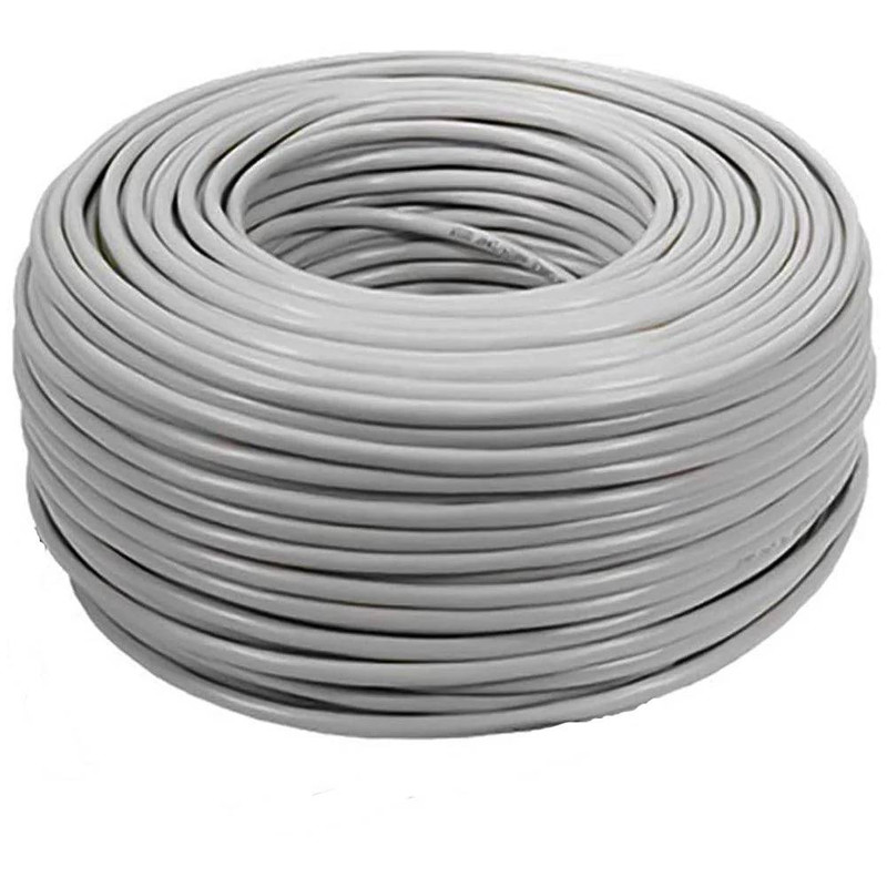 MicroCable UTP CAT6 - Enhanced - CCAM 0.57mm - 1mm OD - 6.2mm PVC - 0.6mm Grey Cable
