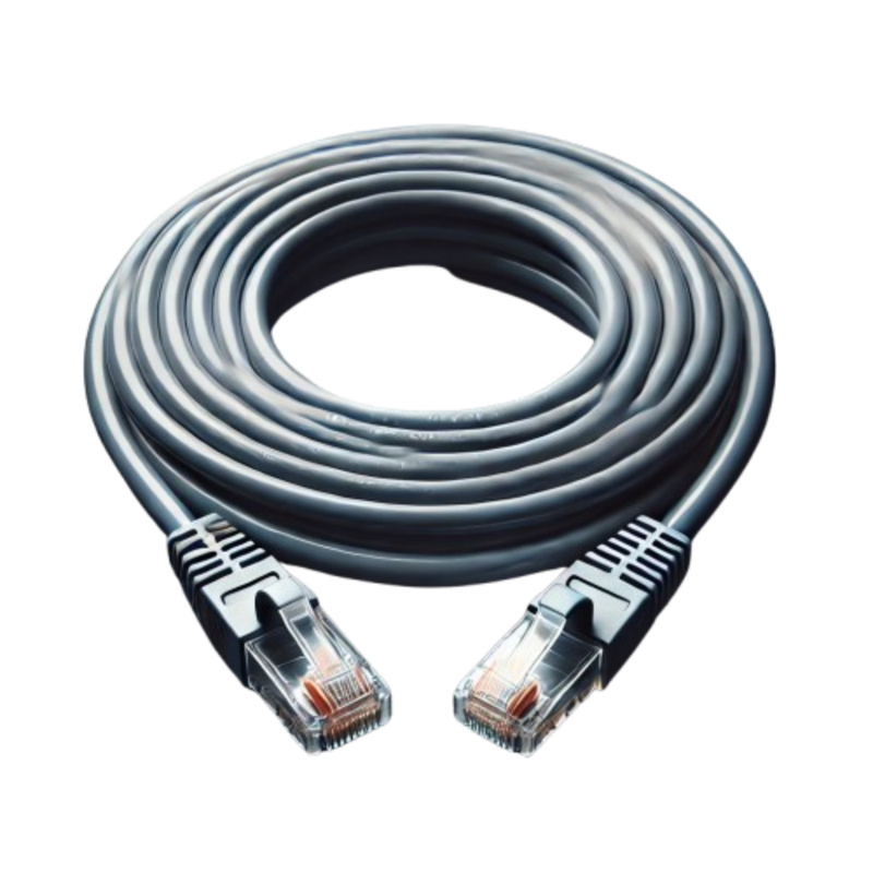MicroCable 10m Cat6 Patch Cord Network Cable Grey