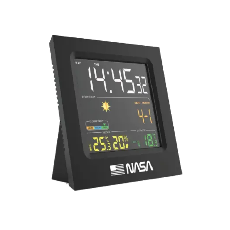 NASA Weather Station Satellite - Black | WS300