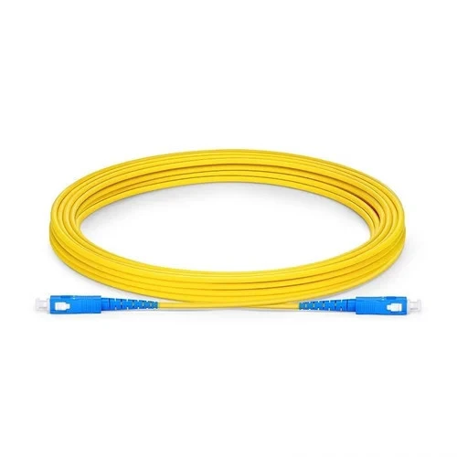 EussoNet SC to SC Fiber Patch Cable Single Mode SIMPLEX - 5m 3.0mm | EU-FS05SC-052