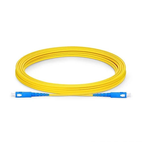 EussoNet SC to SC Fiber Patch Cable Single Mode SIMPLEX - 10m 3.0mm | EU-FS10SC-053