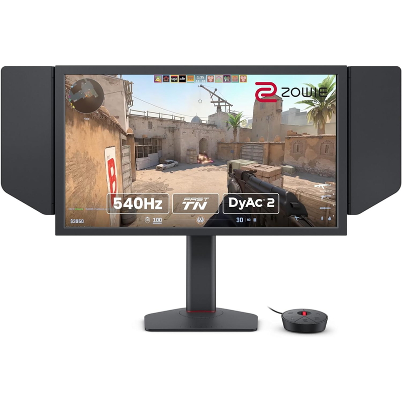 BenQ Zowie XL2586X 24.5" 1080p 540Hz DyAc™ 2 Esports Gaming Monitor – TN Panel, Fastest Response, Blur Reduction, S-Switch, XL Setting to Share | XL2586X