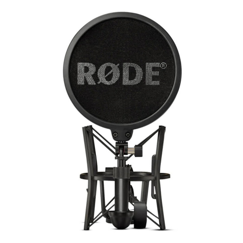 Rode NT1 Large-Diaphragm Cardioid Condenser Microphone - Ultra-Low Noise, Gold-Sputtered Capsule | NT1-KIT