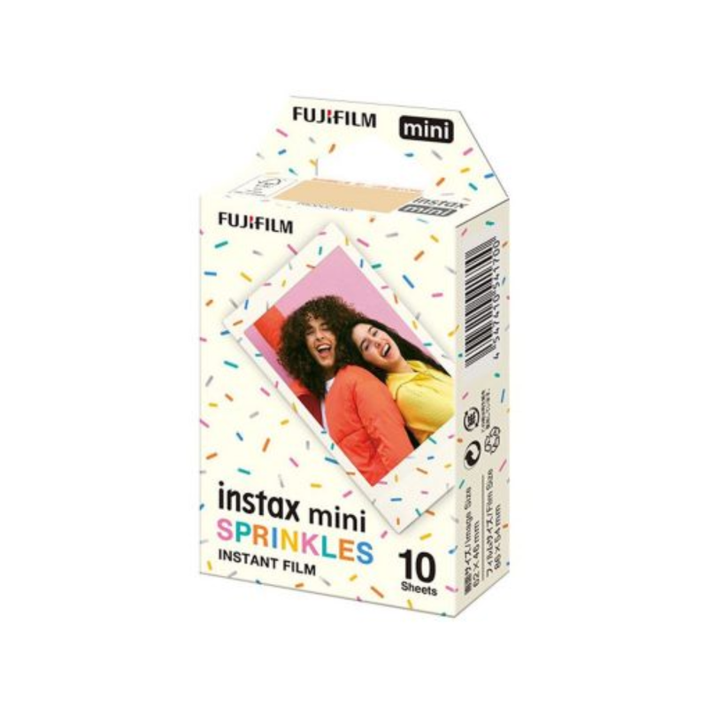 Fujifilm Instax Mini Sprinkles Film – 10 Exposures | FUJFMINSTAXMINI1PKSPRINK