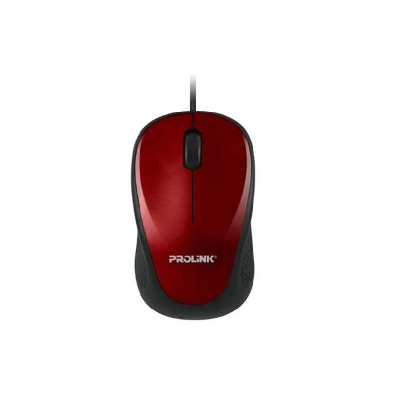 PROLiNK USB Optical Mouse - Red | PMO630U