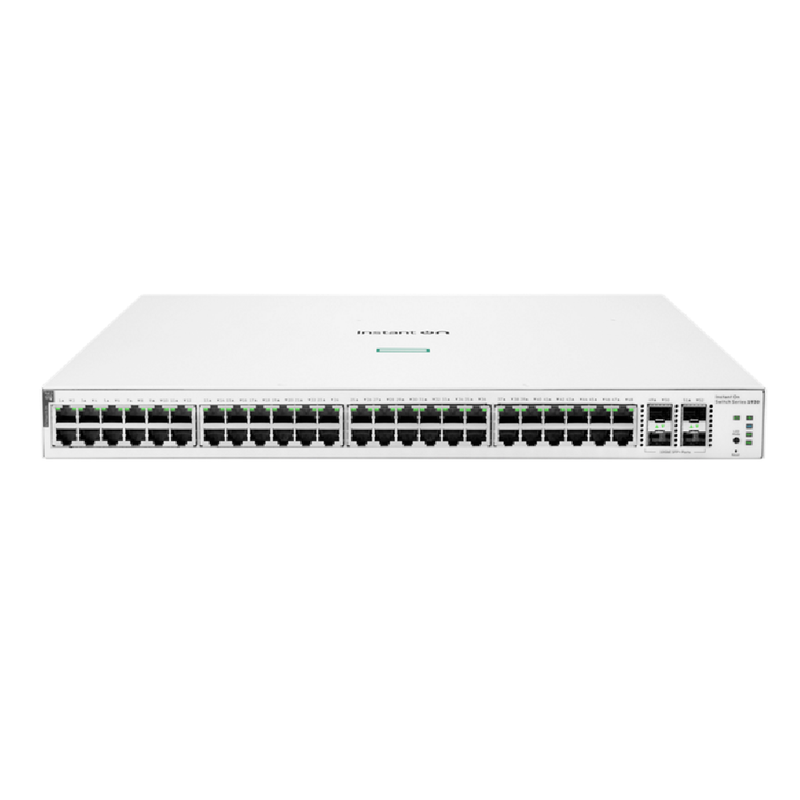 HPE Networking Instant On Switch 48p Gigabit CL4 PoE 4p SFP+ 370W 1930 | JL686B