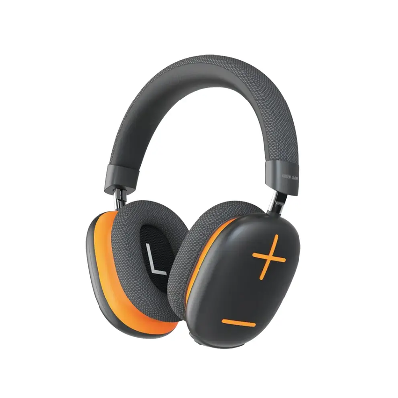 Green Lion Echo Max Headphone - Black/Orange | GNECOMAXOGBK