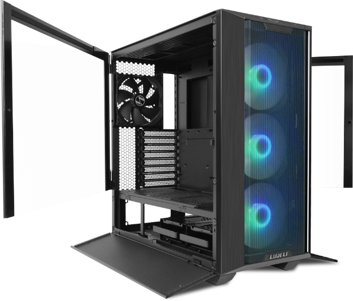 Lian Li LANCOOL III RGB Mid-Tower Case – Black | G99.LAN3RX.00