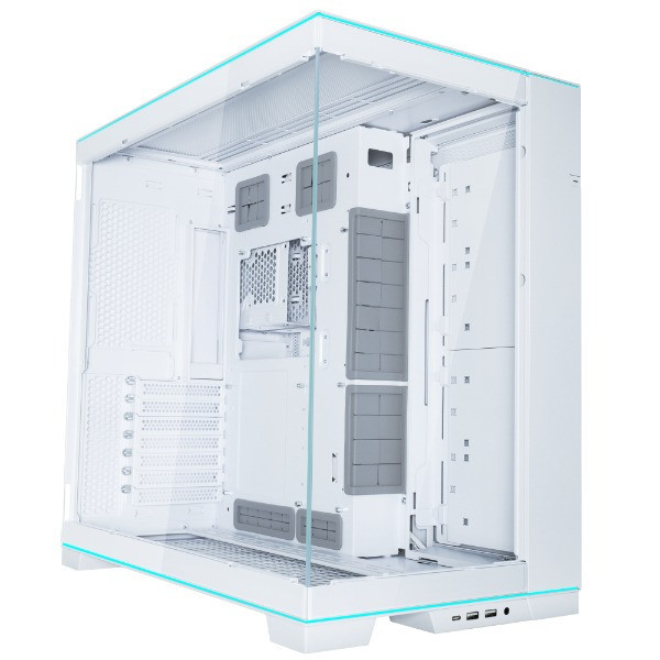 Lian Li O11D EVO RGB Mid-Tower Case – White | G99.O11DERGBW.00