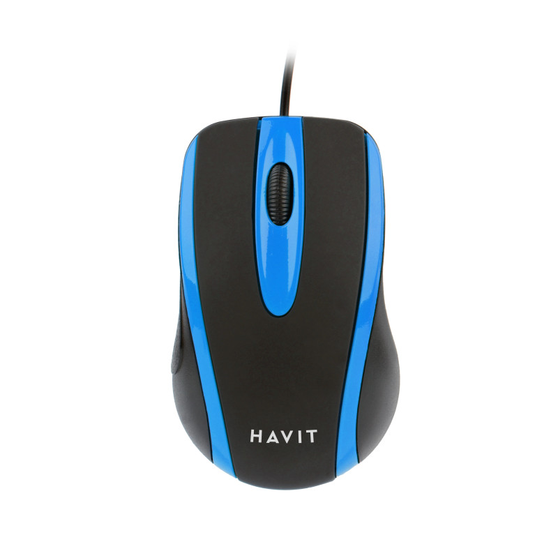 Havit Optical Mouse – Black & Blue | HV-MS753