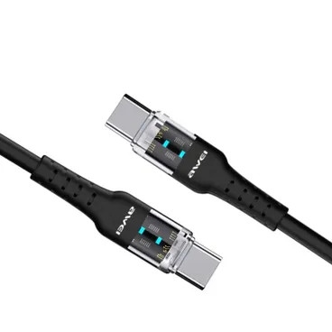 AWEI Smart Fast Charging Cable For Type-C 100CM Black | CL-138T-BLACK