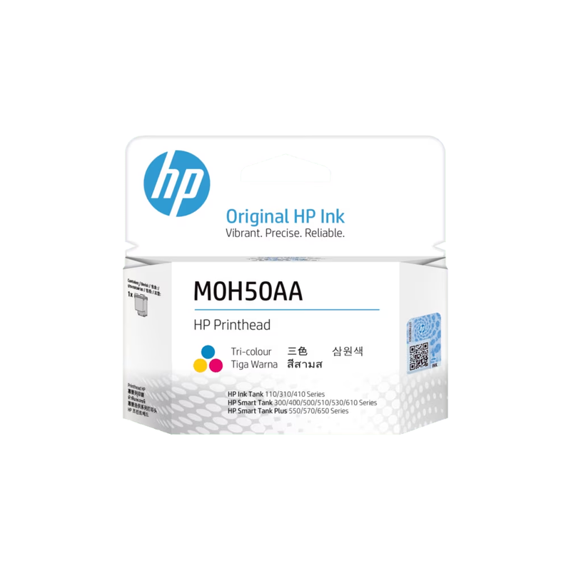 HP Ink Tri-color for GT52 Printhead | M0H50A