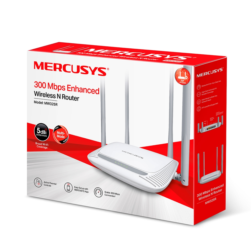 Mercusys 300Mbps Enhanced Wireless N Router | MW325R