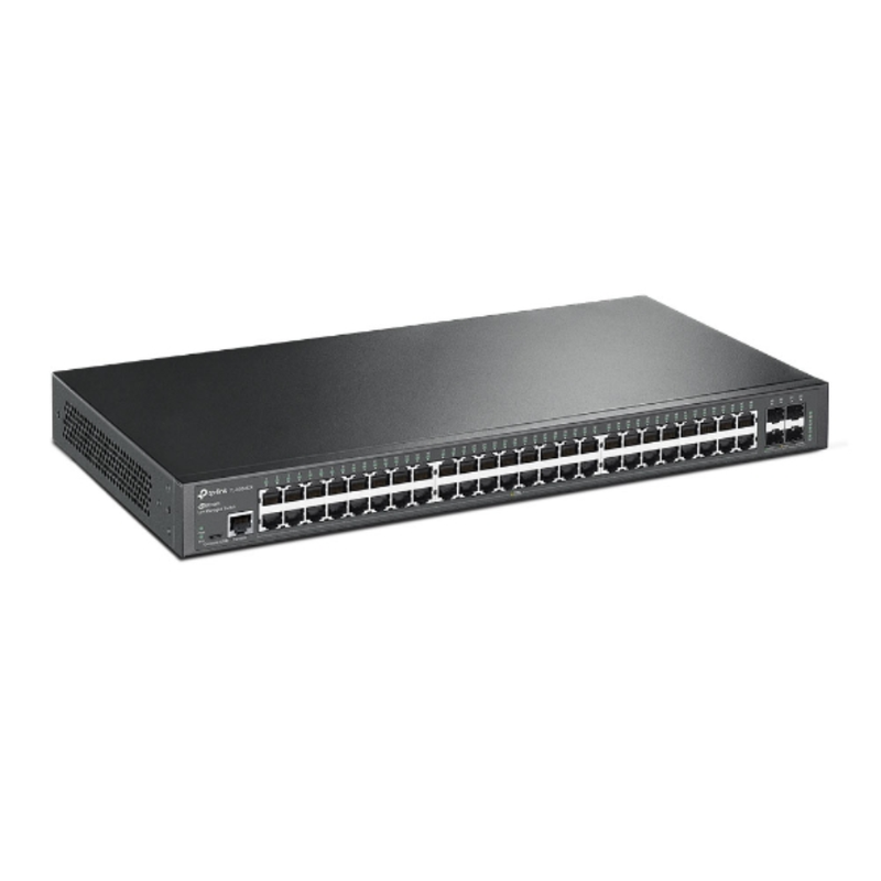 TP-Link JetStream 48-Port Gigabit L2+ Managed Switch with 4 10GE SFP+ Slots | TL-SG3452X